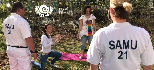 Des séances de méditation et de gestion du stress pour le personnel...