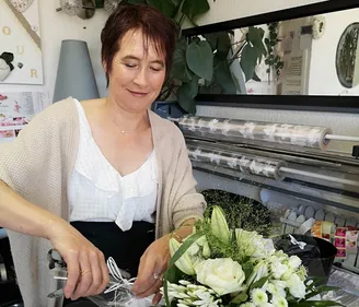 « Un jour, un commerçant » : Les fleurs de Colette