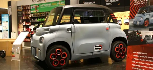 La voiture électrique « Citroën Ami » sera proposée au Darty de la...