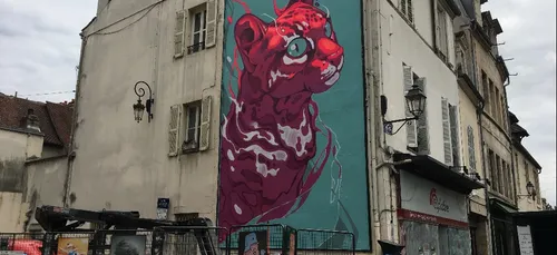 Une nouvelle œuvre sur le « MUR » de Dijon