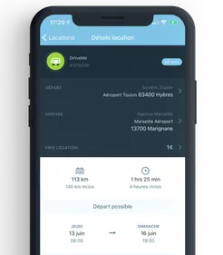 Depuis Dijon, « DriiveMe » propose de louer un véhicule en aller...