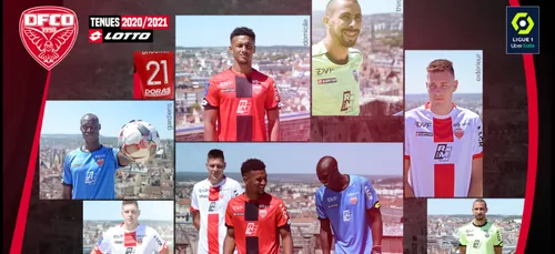 Football : Voici les nouveaux maillots du DFCO