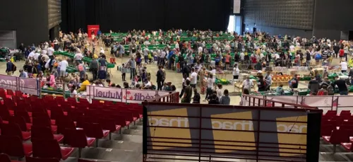 2 725 visiteurs sont venu cette année à la braderie solidaire du...