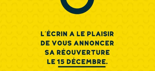 L’Ecrin de Talant va rouvrir !