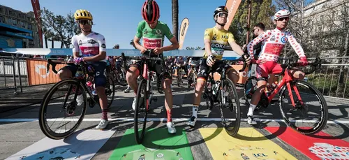Chalon-sur-Saône au départ de la 4ème étape de Paris-Nice 2021