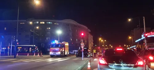 Impressionnant accident près du boulevard des Bourroches