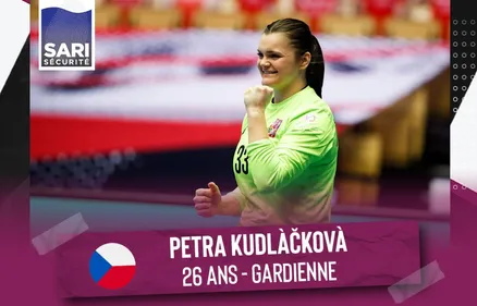 Une nouvelle gardienne internationale à la JDA Dijon Handball