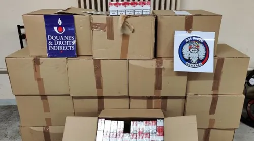 160 kg de tabac saisis par les douanes de Dijon