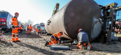 Gros exercice pour les pompiers dijonnais !