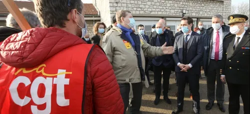 Le ministre des transports en visite en Côte d’Or, la CGT proteste