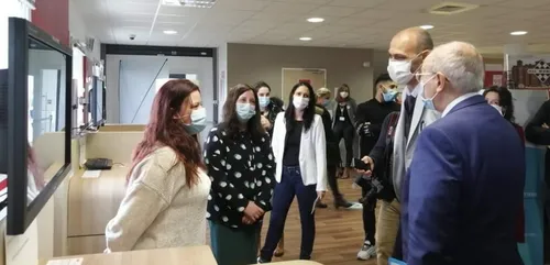Le préfet était en visite à l’agence Pôle emploi de Dijon ouest