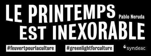 Mobilisation du secteur culturel ce samedi devant le Grand Théâtre...