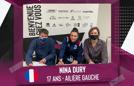 Une jeune internationale française arrive à la JDA Dijon Handball