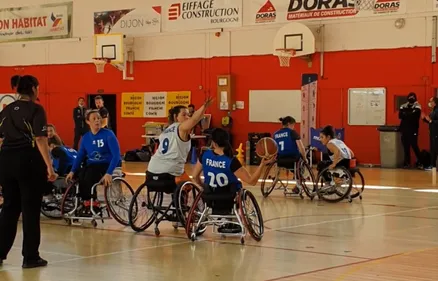 Vidéo : L’équipe de France féminine de basket fauteuil en stage à...