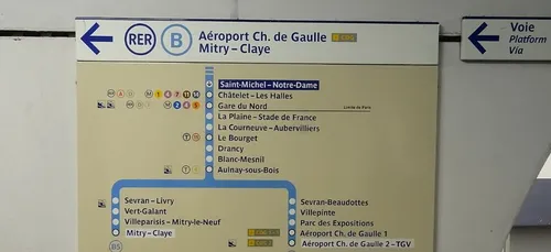 Une partie du RER B interrompue tout le week-end