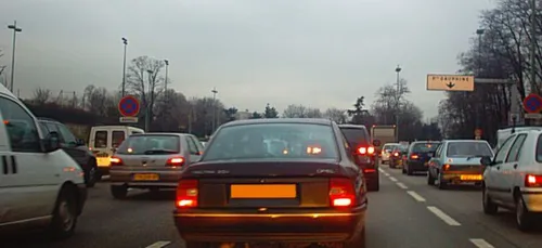 Circulation coupée ce matin sur le périphérique à l’ouest de Paris