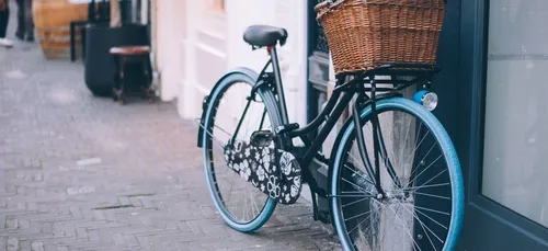 Les vélos en libre-service de l’entreprise française Oribiky...