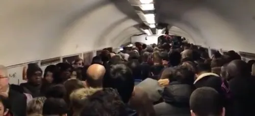 Grève : le chaos pour se déplacer en Île-de-France (vidéo)