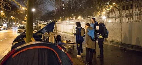 Un peu moins de 3.600 personnes à la rue dans Paris