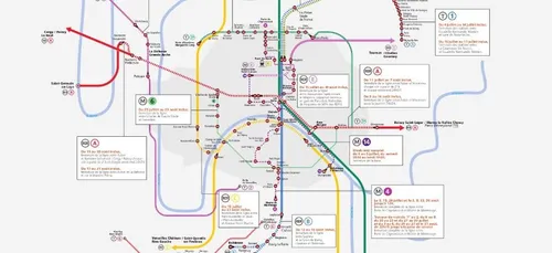 Transports en commun : la carte des travaux pour cet été