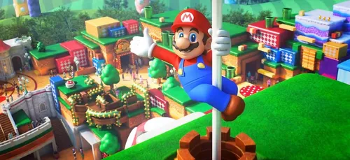 Le parc d’attractions « Super Nintendo World » ouvrira au printemps...