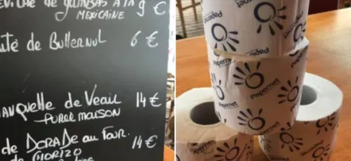 Reconfinement : un restaurant offre « un rouleau de PQ pour chaque...