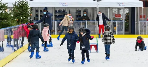 Saint-Denis : profitez de la patinoire installée sur le parvis de...