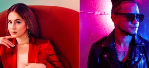 Karen Rodriguez et Mozart La Para ensemble sur scène