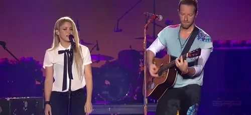 Shakira: son duo avec le chanteur de ColdPlay !