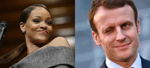 Rihanna en pince pour Emmanuel Macron !