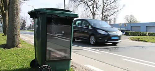 Bientôt des radars cachés dans des poubelles