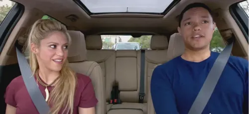 Le Carpool Karaoké de Shakira dans les rues de Barcelone