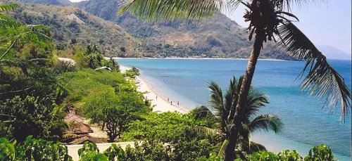 Philippines : une île gonflable licorne pour buller au bord de...