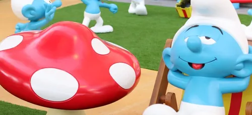 Le record du monde de rassemblement de schtroumpfs a été battu !...