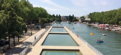 Paris : l’espace baignade au bassin de la Villette a rouvert