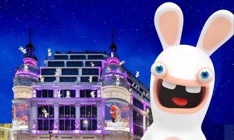 Les Lapins Crétins fêtent Noël dans l’une de vos boutiques préférées