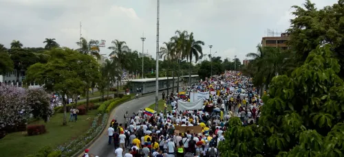 Reprise des manifestations contre le gouvernement colombien