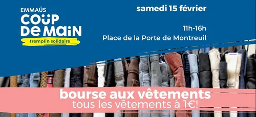 Paris : une vente de vêtements à 1 euro est organisée