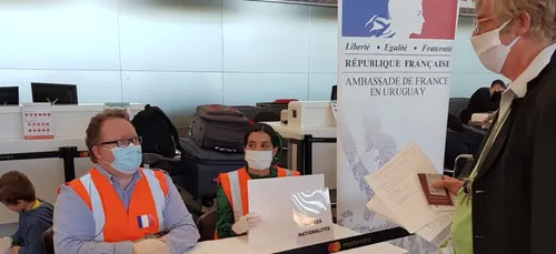 340 européens rapatriés d’Uruguay et du Paraguay