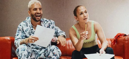 "Nous enregistrons une bombe" : Maluma et Jennifer Lopez annoncent...