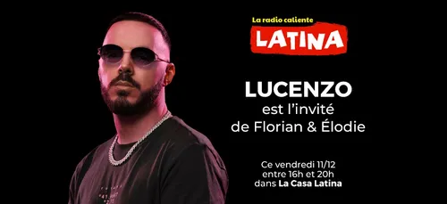 Lucenzo dévoile son nouveau single "Bailamos" ce vendredi sur Latina