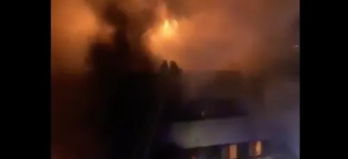 Espagne : un incendie dans un entrepôt fait deux morts (vidéo)