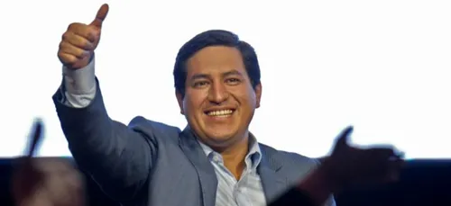 Présidentielle en Equateur : le socialiste Andres Arauz en tête du...