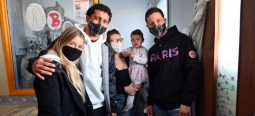 PSG : Marquinhos et Ander Herrera au chevet des enfants hospitalisés