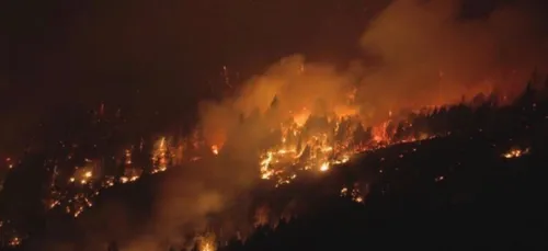 La Patagonie à nouveau en proie aux flammes (vidéo)