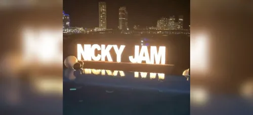 Nicky Jam organise une fête pour ses 40 ans, J Balvin lui offre un...