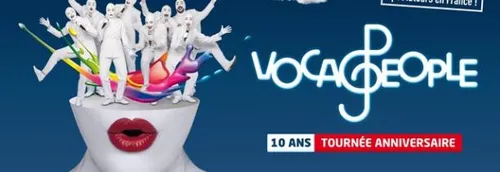JEU TERMINE! Vos places pour VOCA PEOPLE, Les 10 ans!
