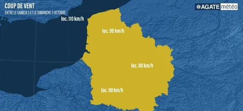 Vers un week-end très perturbé sur les Hauts-de-France - Agate France