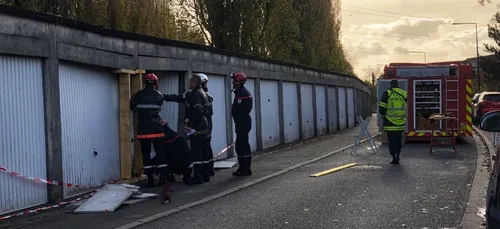 Des garages menacés d'effondrement