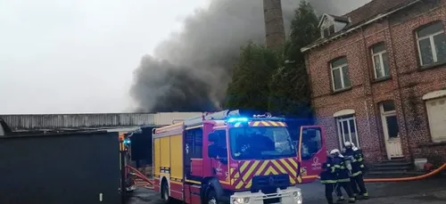 Une cinquantaine de pompiers mobilisés à Somain hier